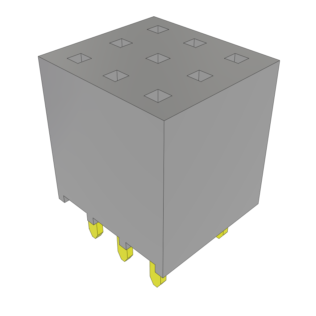 All Parts Connectors BTB Connectors SSW-103-01-L-Q by Samtec