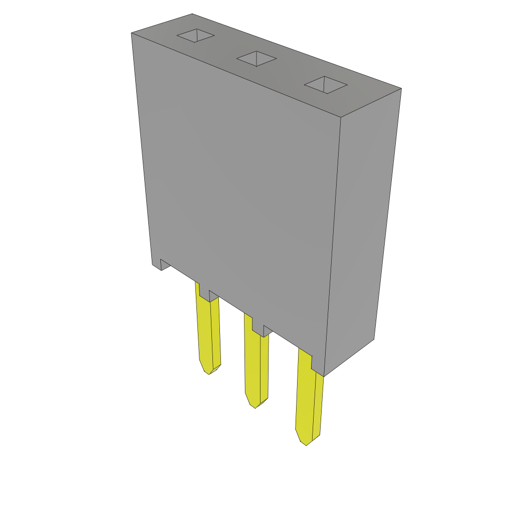 All Parts Connectors BTB Connectors SSW-103-02-L-S by Samtec