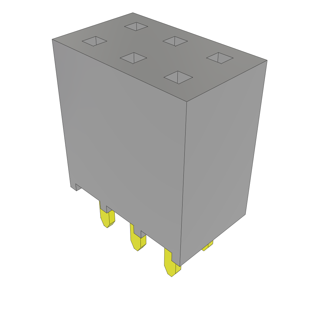 All Parts Connectors BTB Connectors SSW-103-21-F-D by Samtec