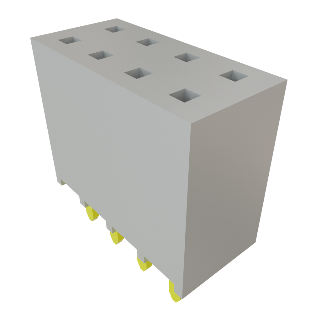 All Parts Connectors BTB Connectors SSW-104-01-L-D by Samtec