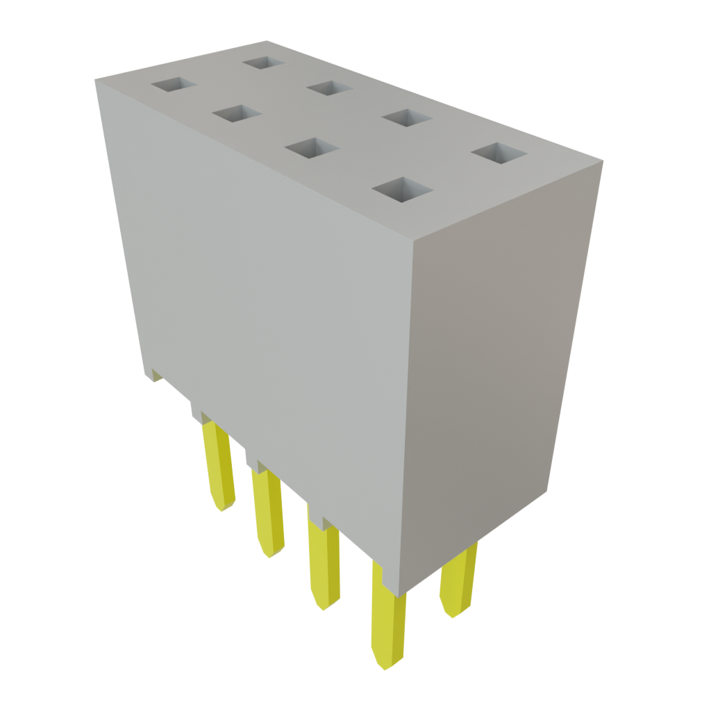 All Parts Connectors BTB Connectors SSW-104-02-G-D by Samtec