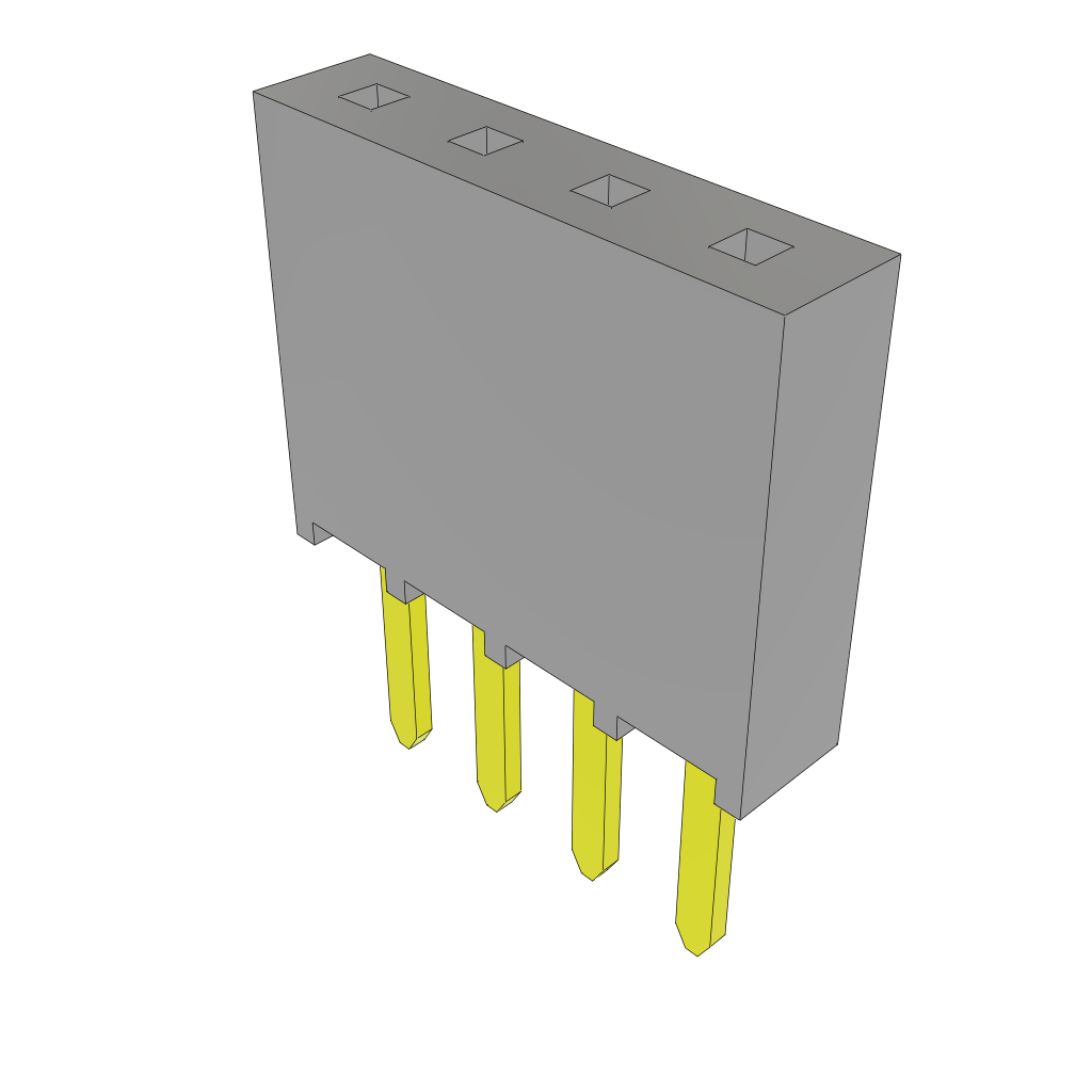 All Parts Connectors BTB Connectors SSW-104-22-L-S by Samtec