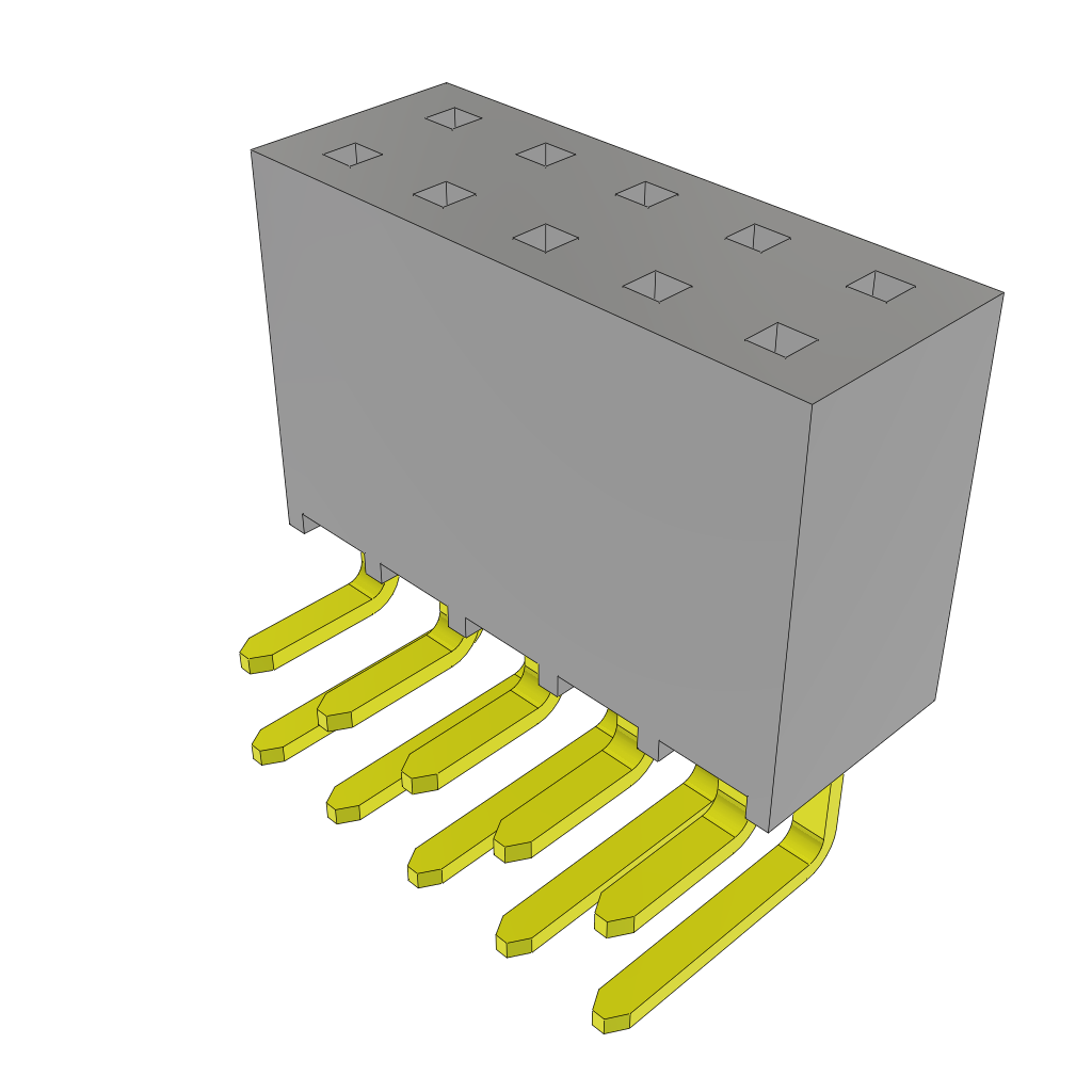 All Parts Connectors BTB Connectors SSW-105-02-FM-D-RA by Samtec