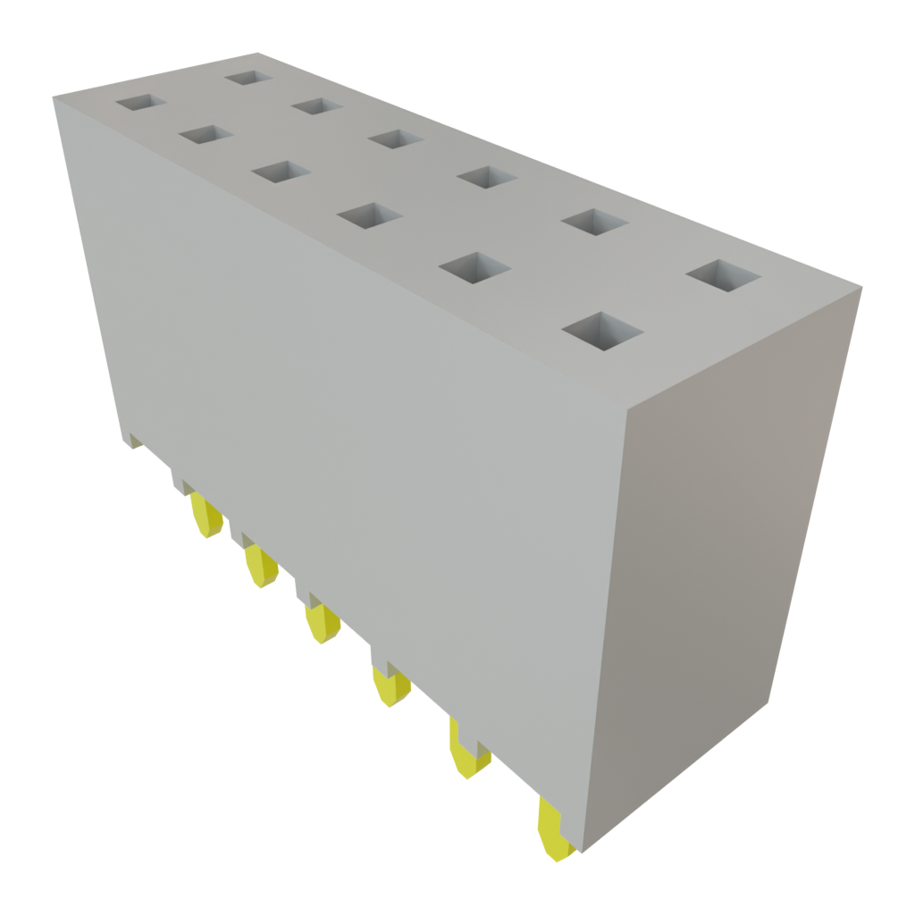 All Parts Connectors BTB Connectors SSW-106-01-L-D by Samtec