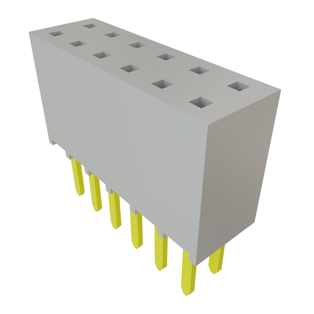 All Parts Connectors BTB Connectors SSW-106-02-L-D by Samtec