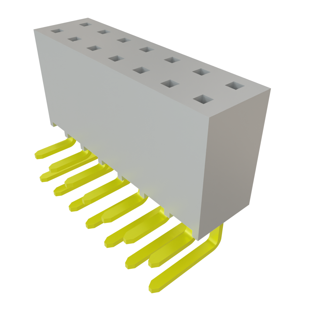 All Parts Connectors BTB Connectors SSW-107-02-F-D-RA by Samtec