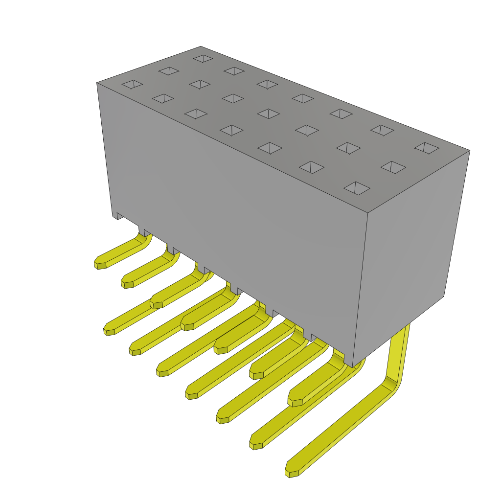 SSW-107-02-S-Q-RA by Samtec