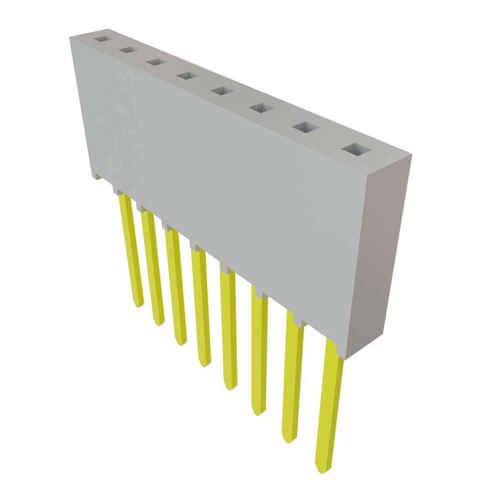 All Parts Connectors Smart Card Connectors SSW-108-03-T-S by Samtec