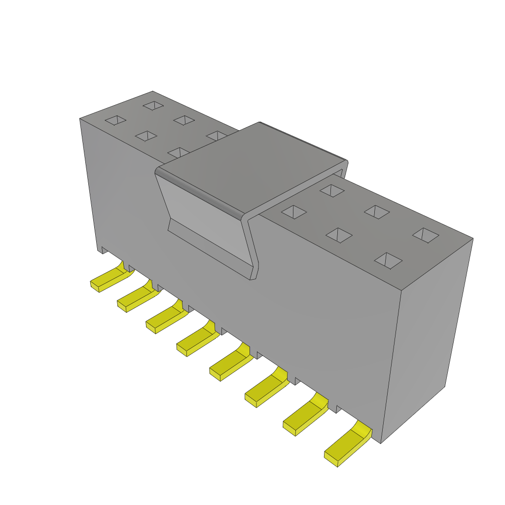 All Parts Connectors BTB Connectors SSW-108-22-L-D-VS-P-TR by Samtec