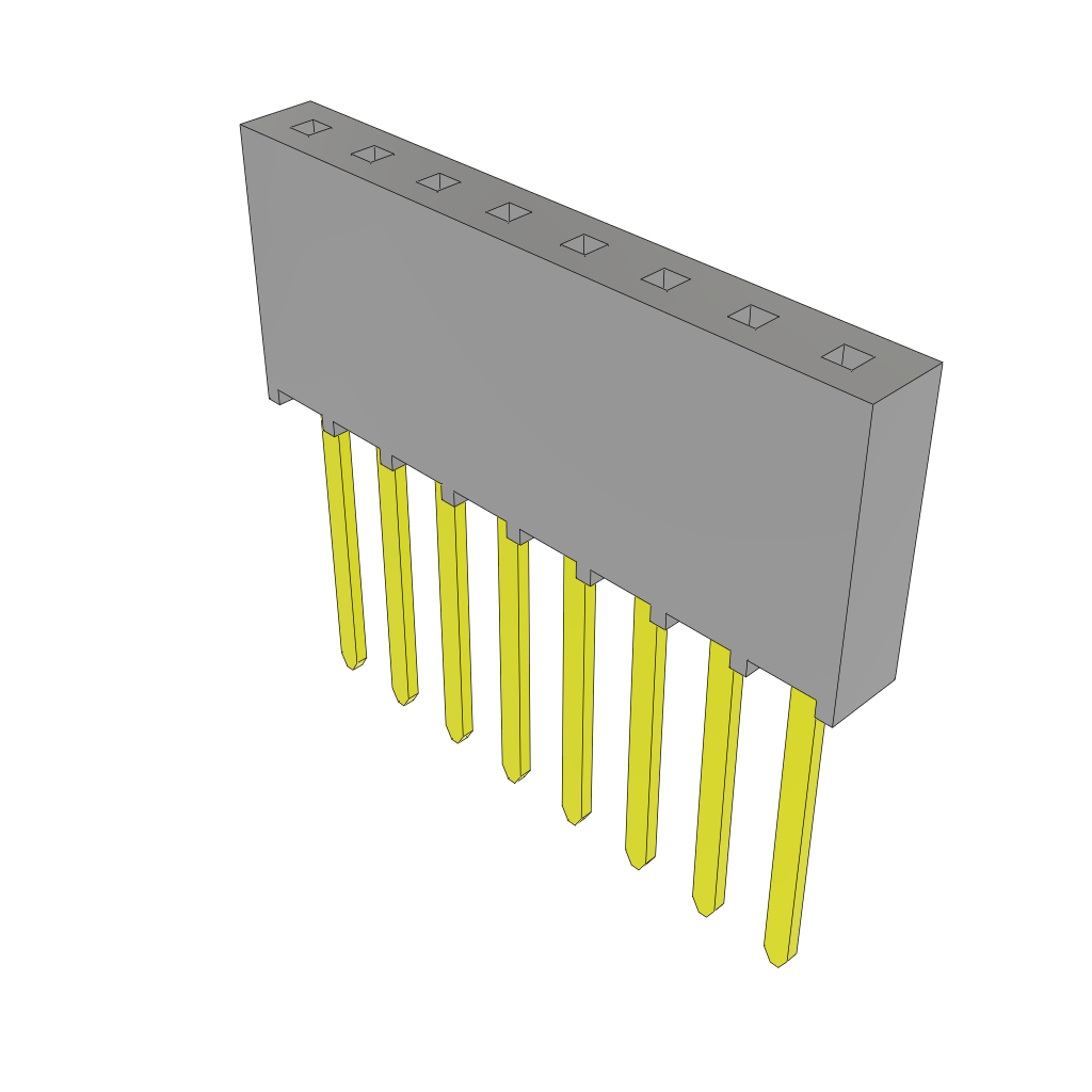 All Parts Connectors BTB Connectors SSW-108-23-G-S by Samtec