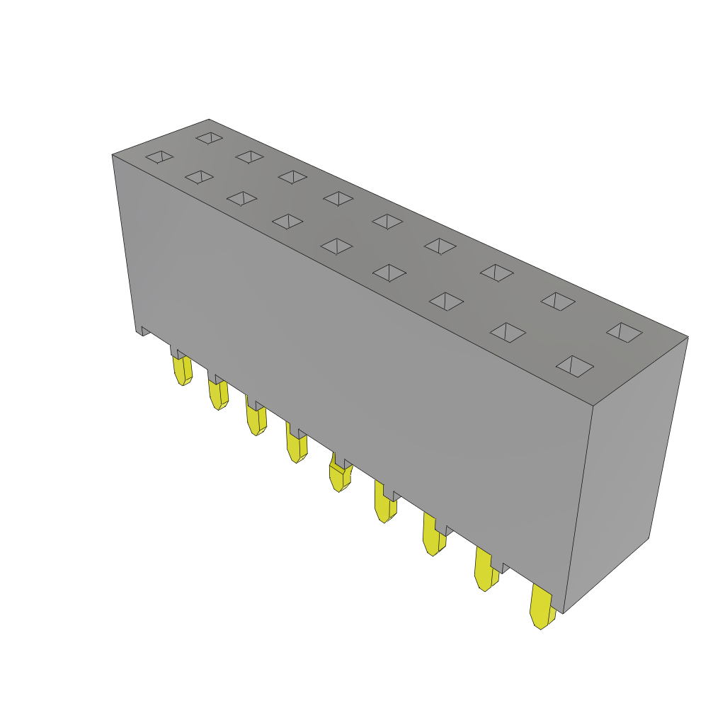 All Parts Connectors BTB Connectors SSW-109-01-F-D-LL by Samtec
