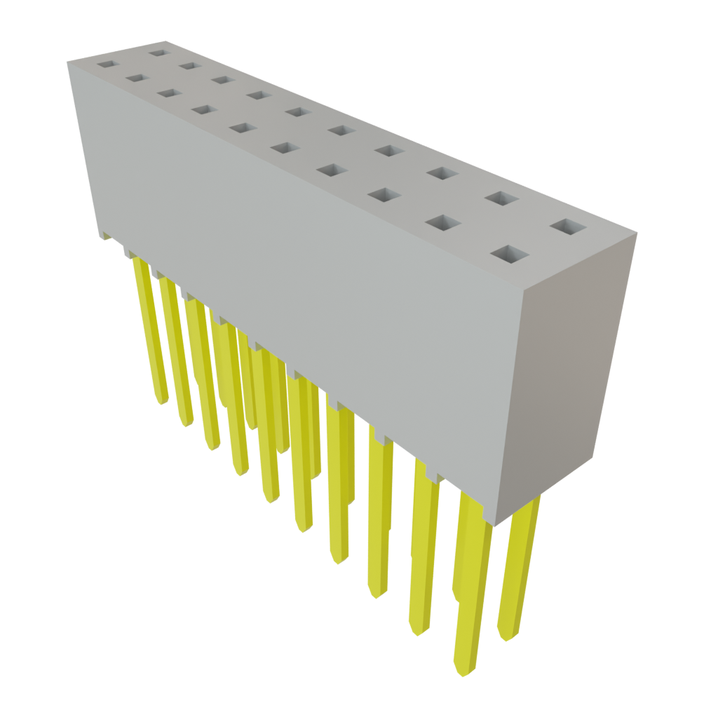 All Parts Connectors BTB Connectors SSW-110-03-G-D by Samtec