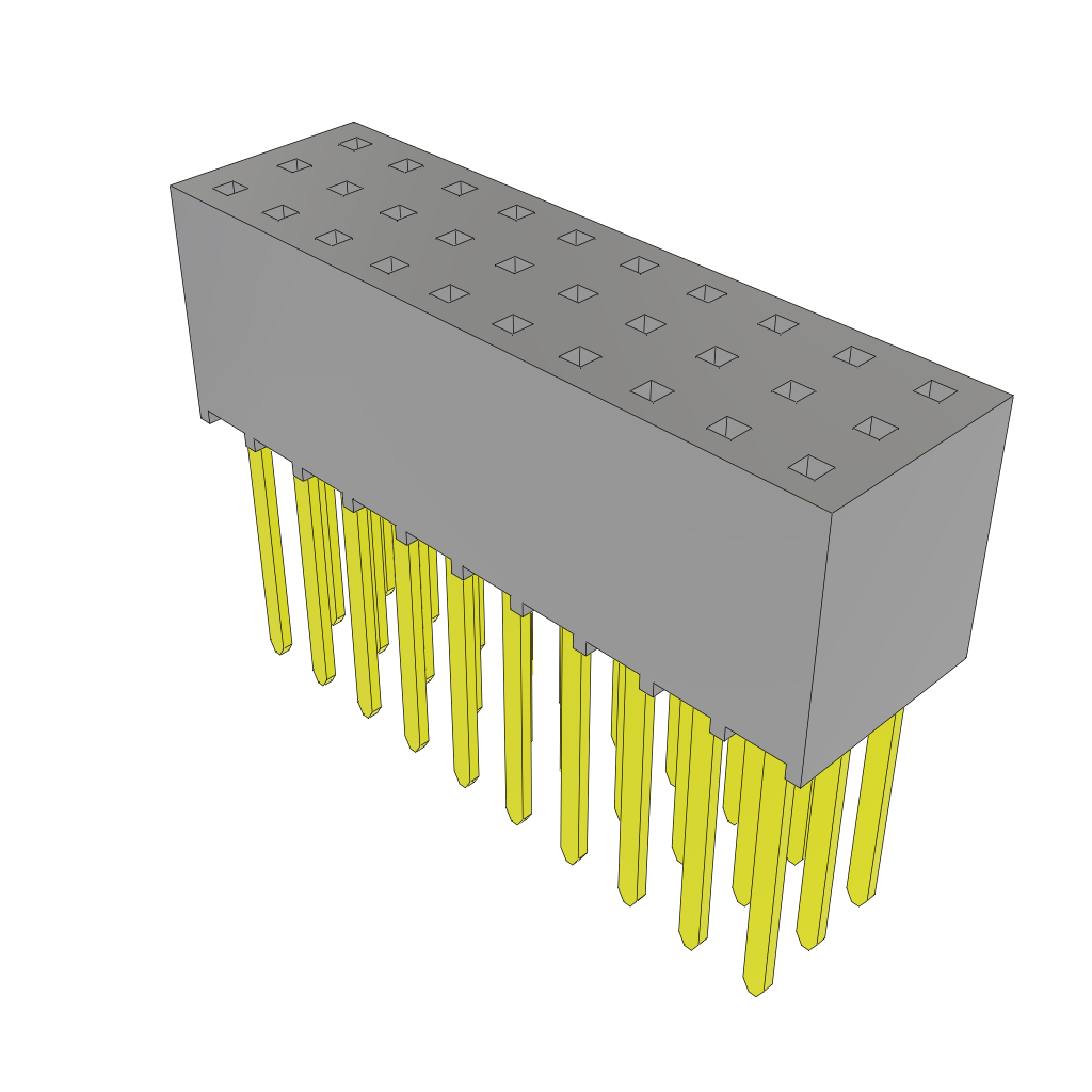 All Parts Connectors BTB Connectors SSW-110-03-T-T by Samtec