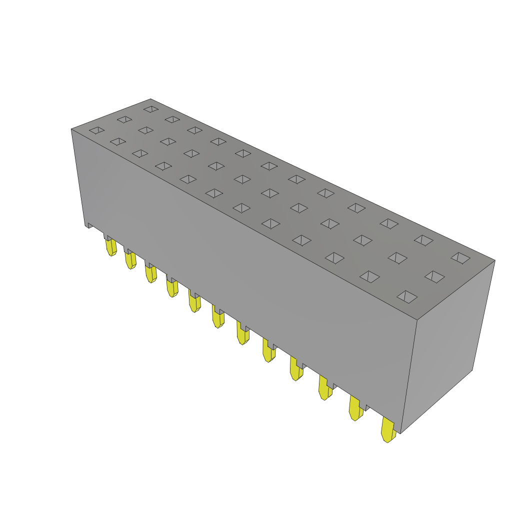 All Parts Connectors BTB Connectors SSW-112-01-G-T by Samtec
