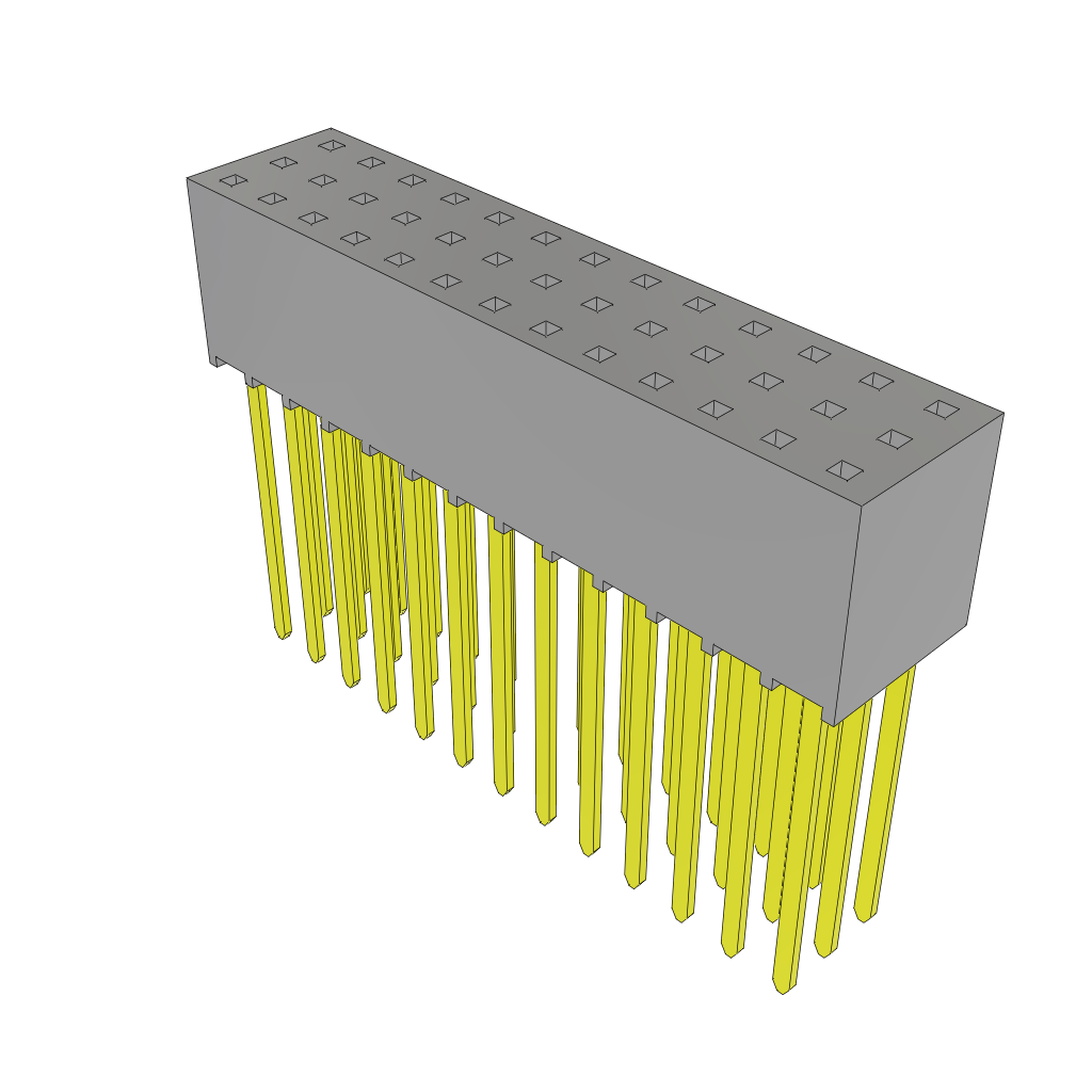 All Parts Connectors BTB Connectors SSW-113-04-S-T by Samtec