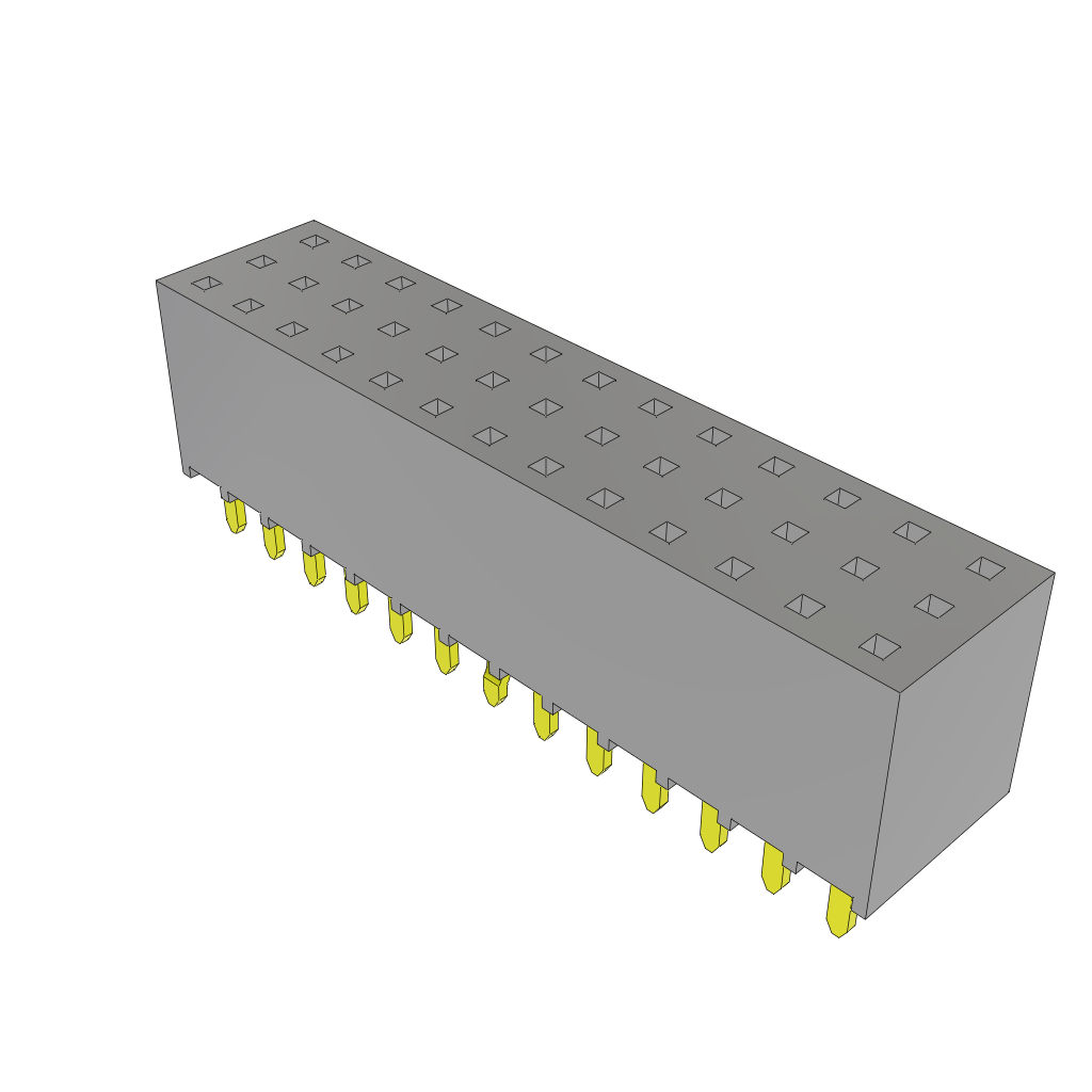 All Parts Connectors BTB Connectors SSW-113-21-S-T-LL by Samtec