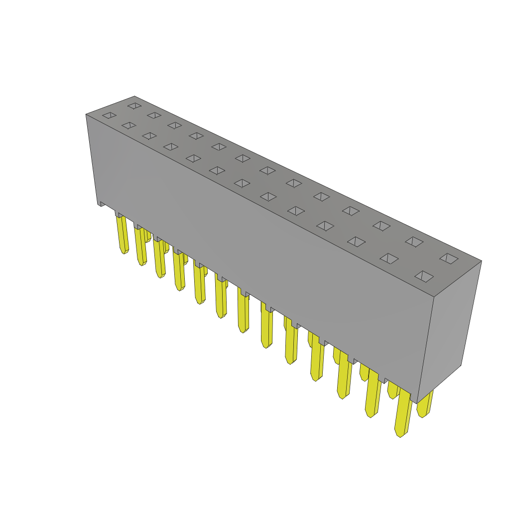 All Parts Connectors BTB Connectors SSW-113-22-L-D by Samtec