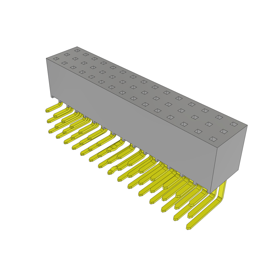 All Parts Connectors BTB Connectors SSW-115-22-S-T-RA-LL by Samtec