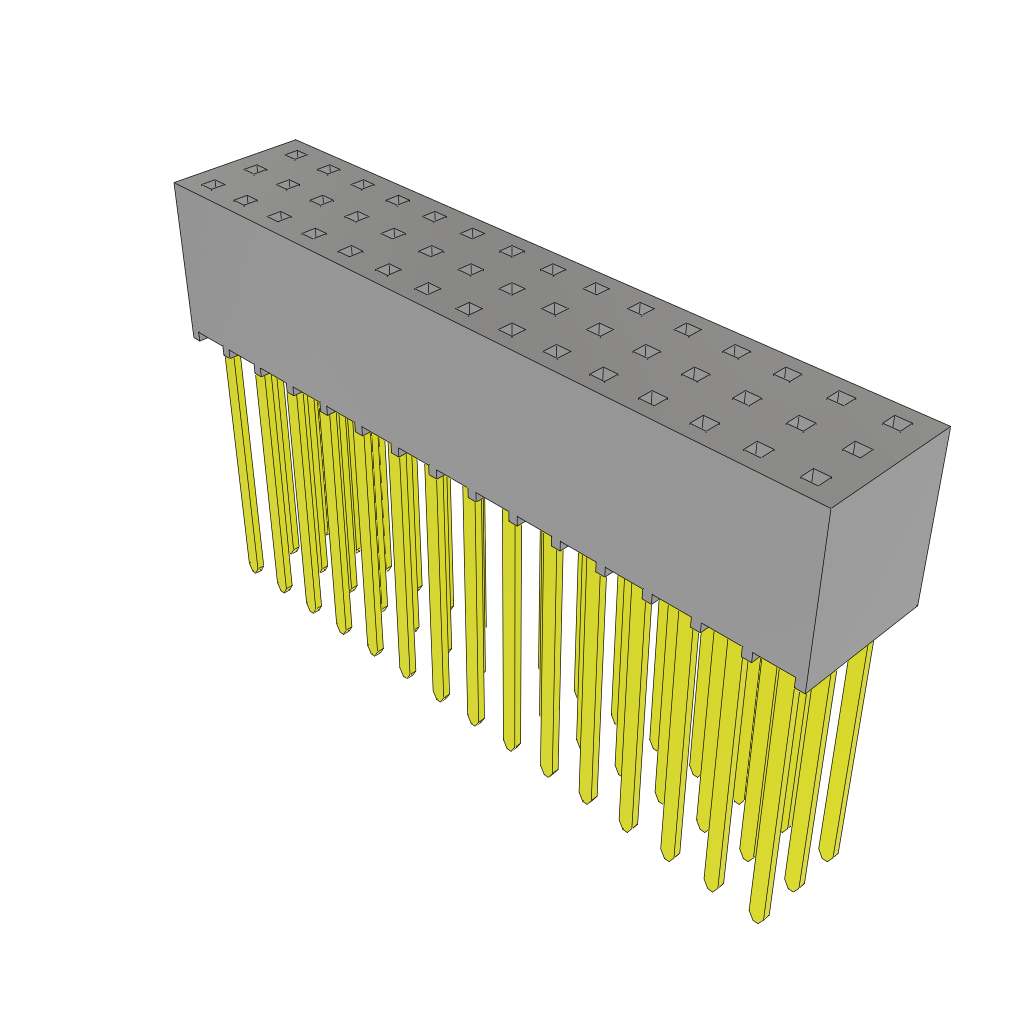 All Parts Connectors BTB Connectors SSW-115-24-G-T by Samtec