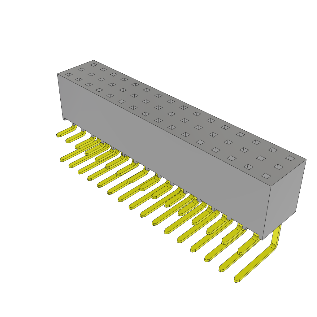 All Parts Connectors BTB Connectors SSW-116-02-T-Q-RA by Samtec