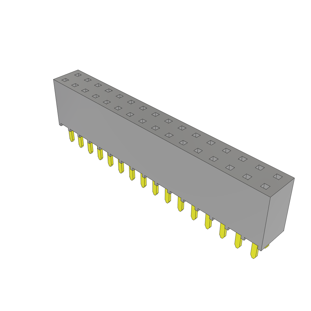 All Parts Connectors BTB Connectors SSW-116-06-L-D by Samtec