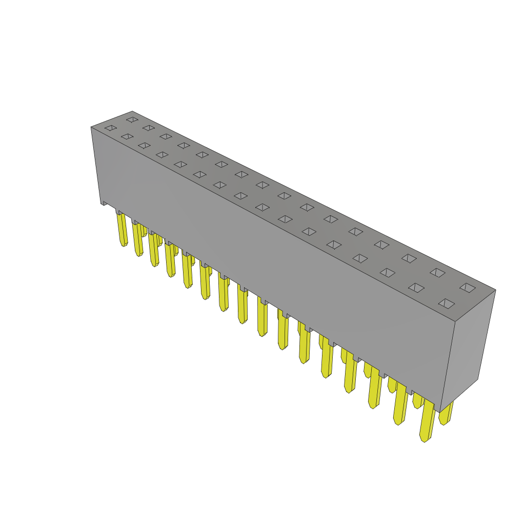 All Parts Connectors BTB Connectors SSW-116-22-L-D by Samtec