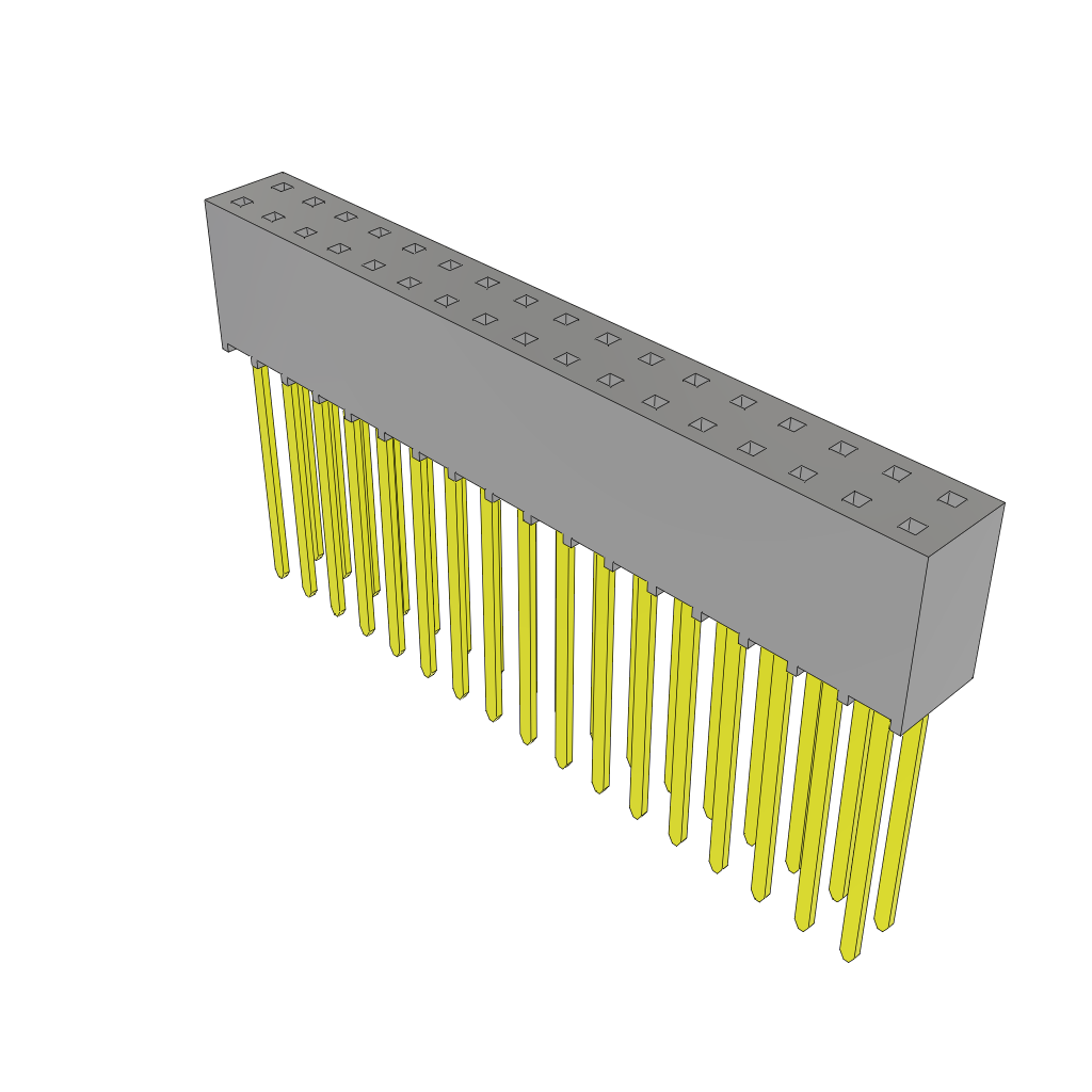 All Parts Connectors BTB Connectors SSW-117-04-G-D by Samtec
