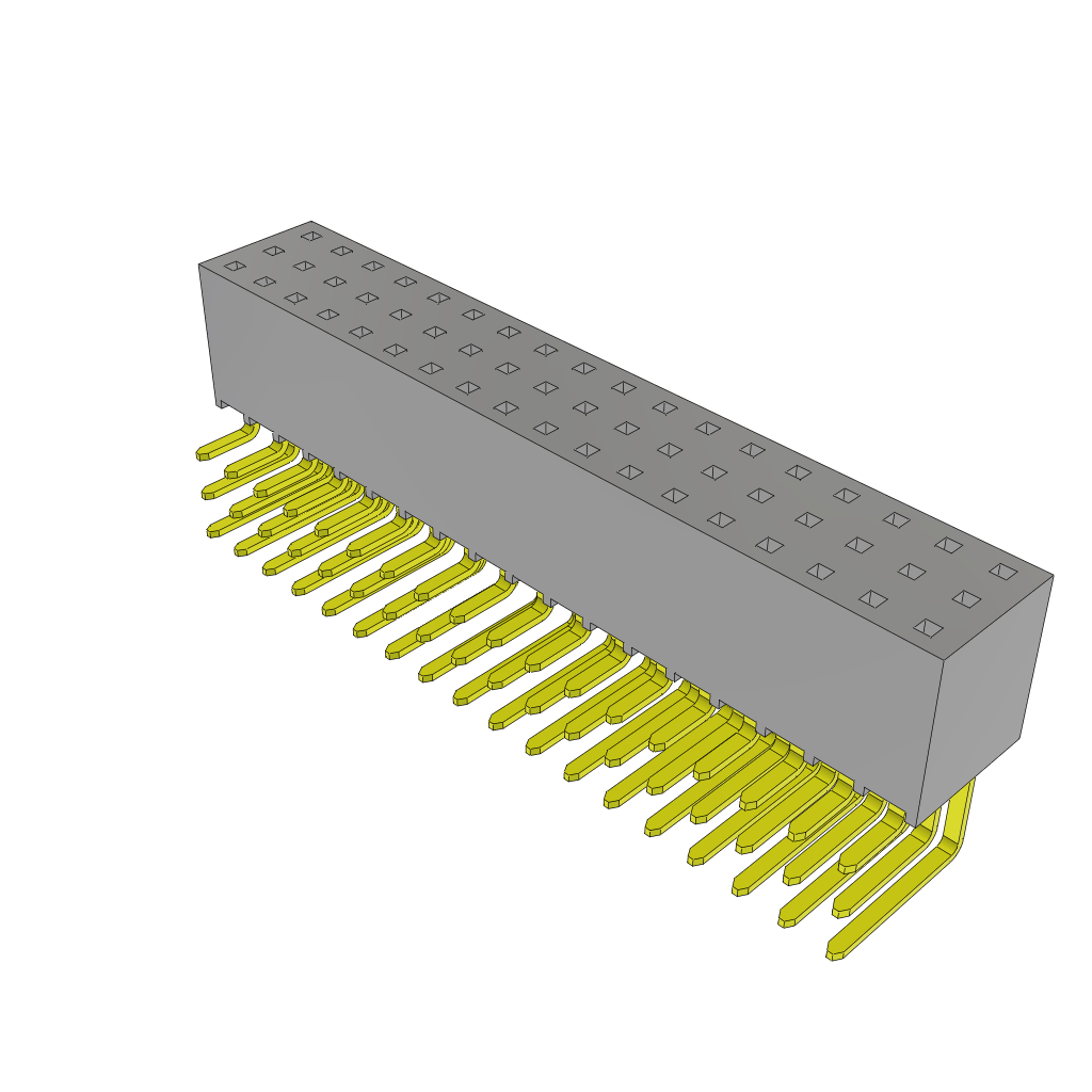 All Parts Connectors BTB Connectors SSW-118-02-S-T-RA by Samtec