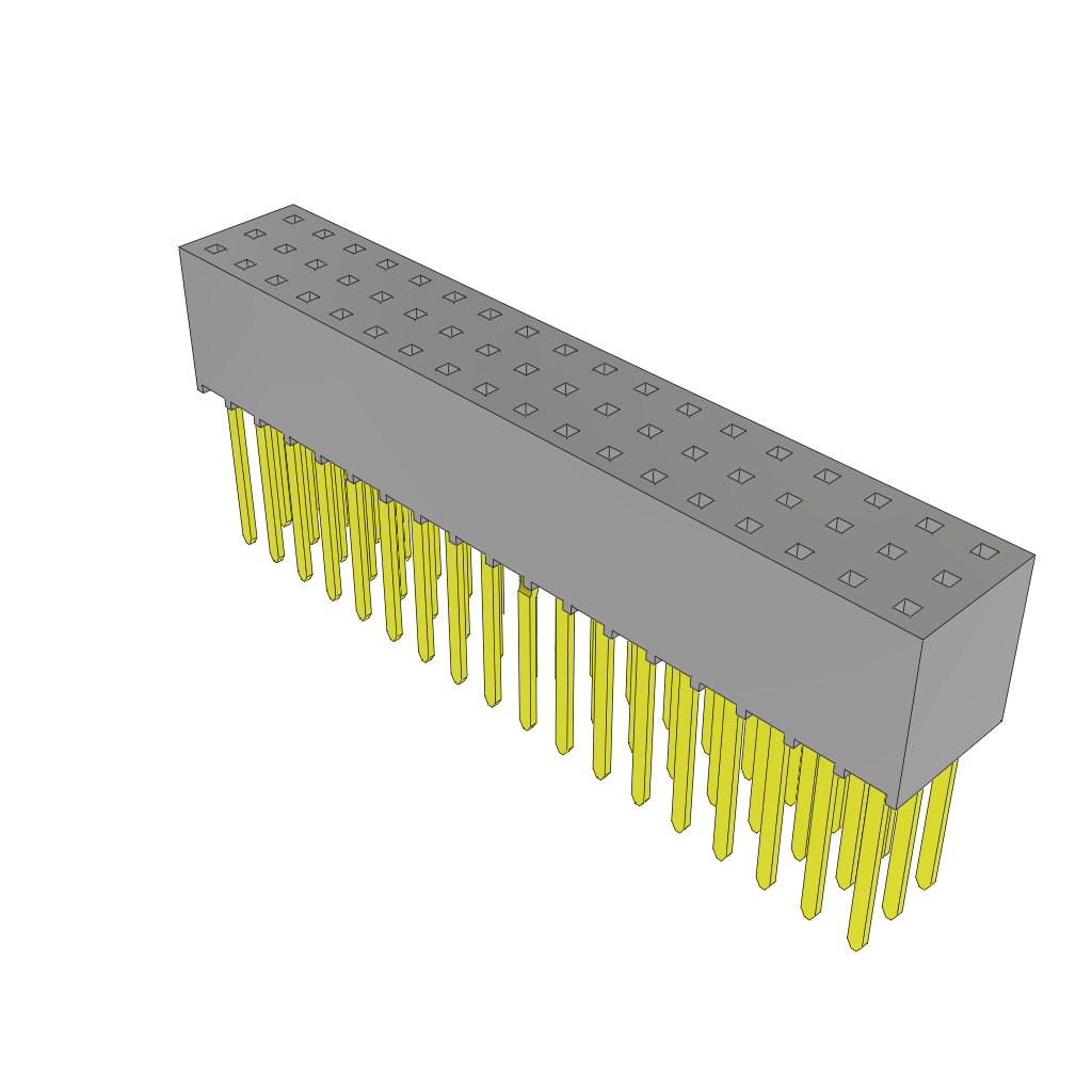 All Parts Connectors BTB Connectors SSW-118-23-F-T-LL by Samtec