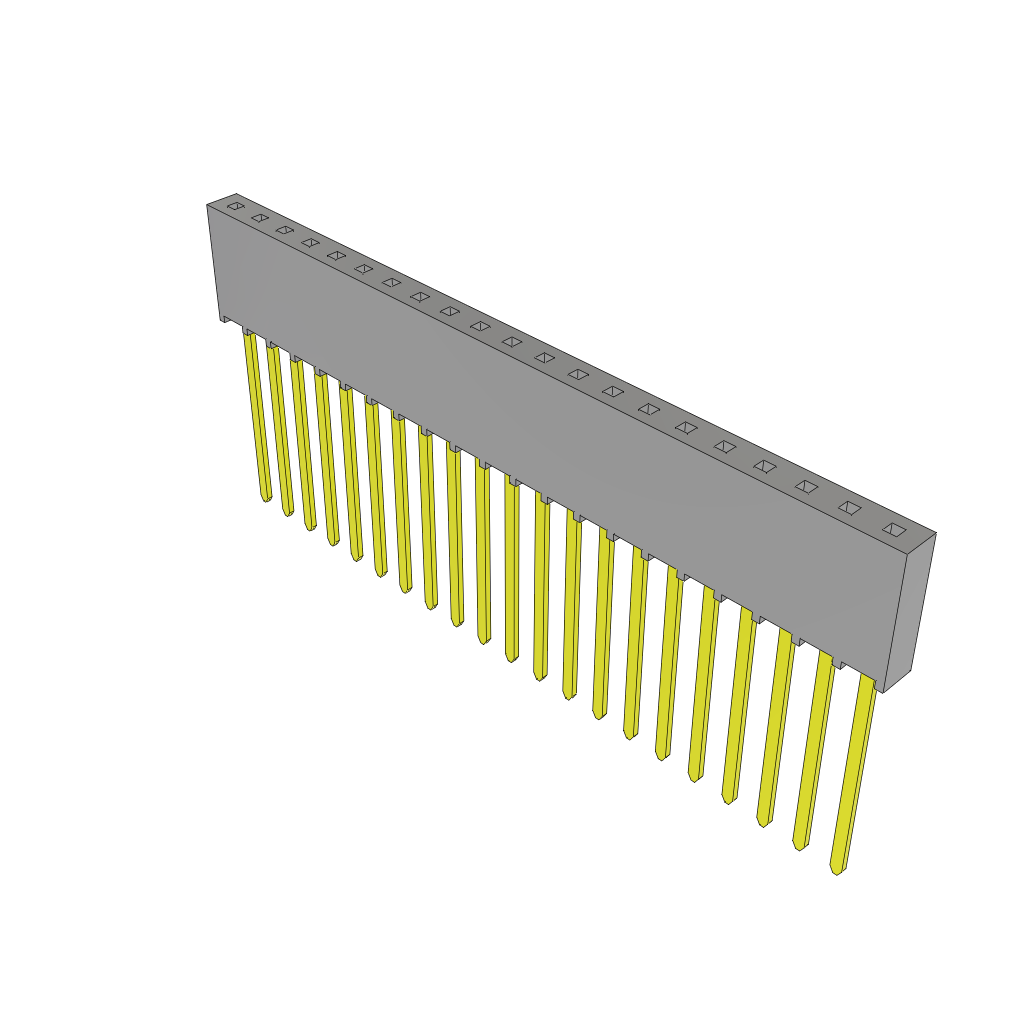All Parts Connectors BTB Connectors SSW-121-04-S-S by Samtec