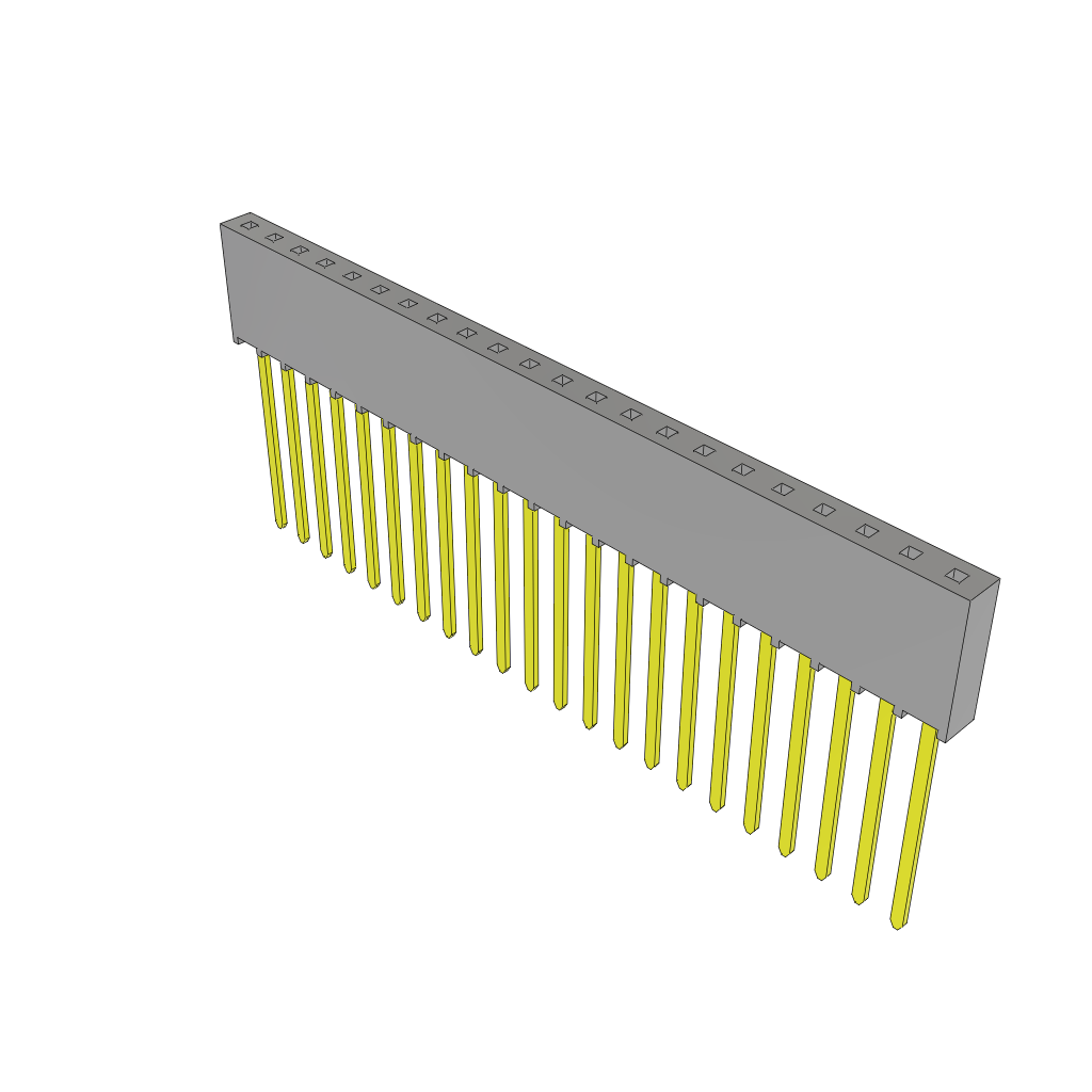 All Parts Connectors BTB Connectors SSW-122-04-G-S by Samtec