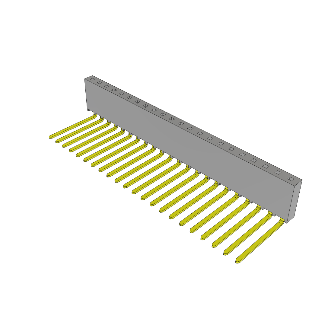 All Parts Connectors BTB Connectors SSW-122-04-T-S-RA by Samtec