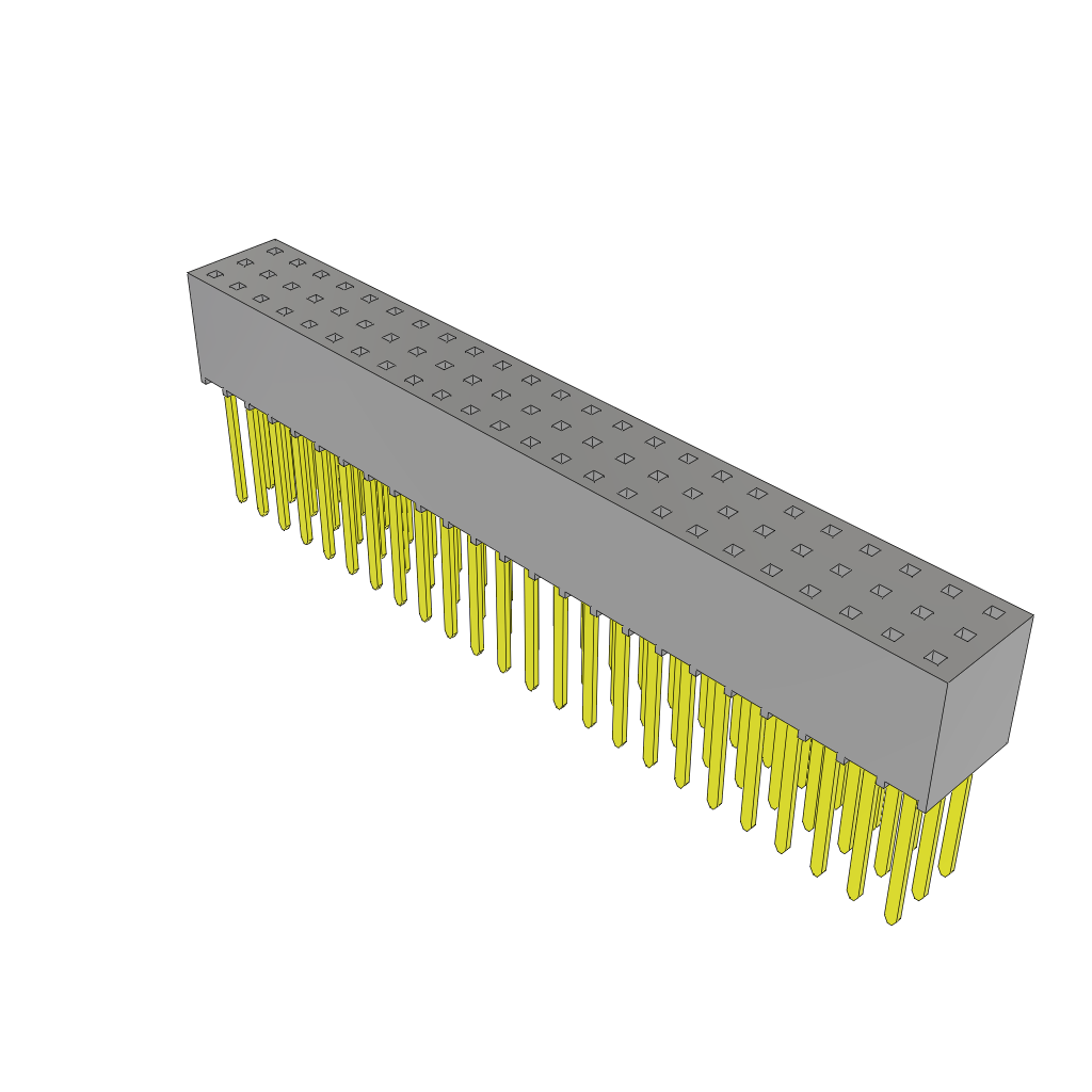 All Parts Connectors BTB Connectors SSW-124-03-G-T by Samtec