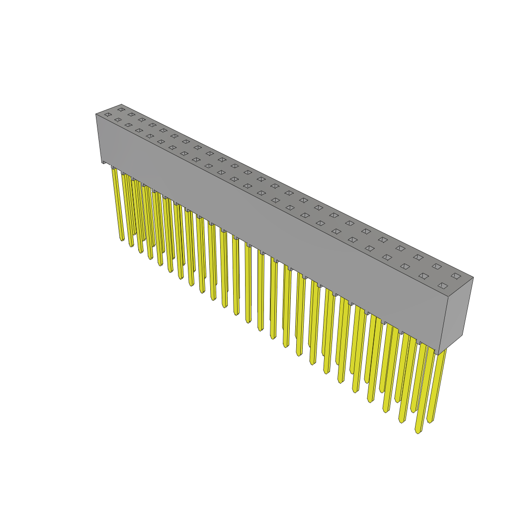 All Parts Connectors BTB Connectors SSW-125-04-S-D by Samtec