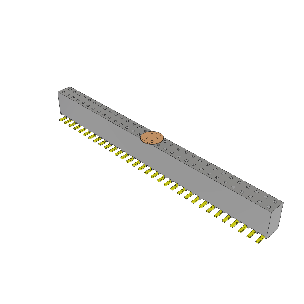 All Parts Connectors BTB Connectors SSW-132-22-F-D-VS-K by Samtec
