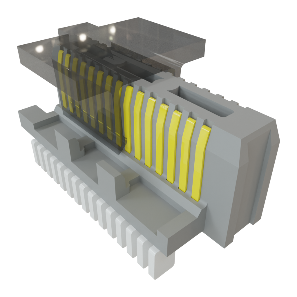 All Parts Connectors Smart Card Connectors ST4-15-1.50-L-D-P-TR by Samtec