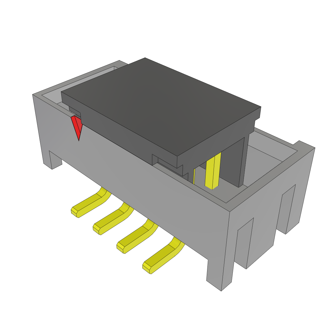 All Parts Power Products Batteries and Accessories Accessories Battery Housings-Cradles STMM-104-02-L-D-SM-P by Samtec