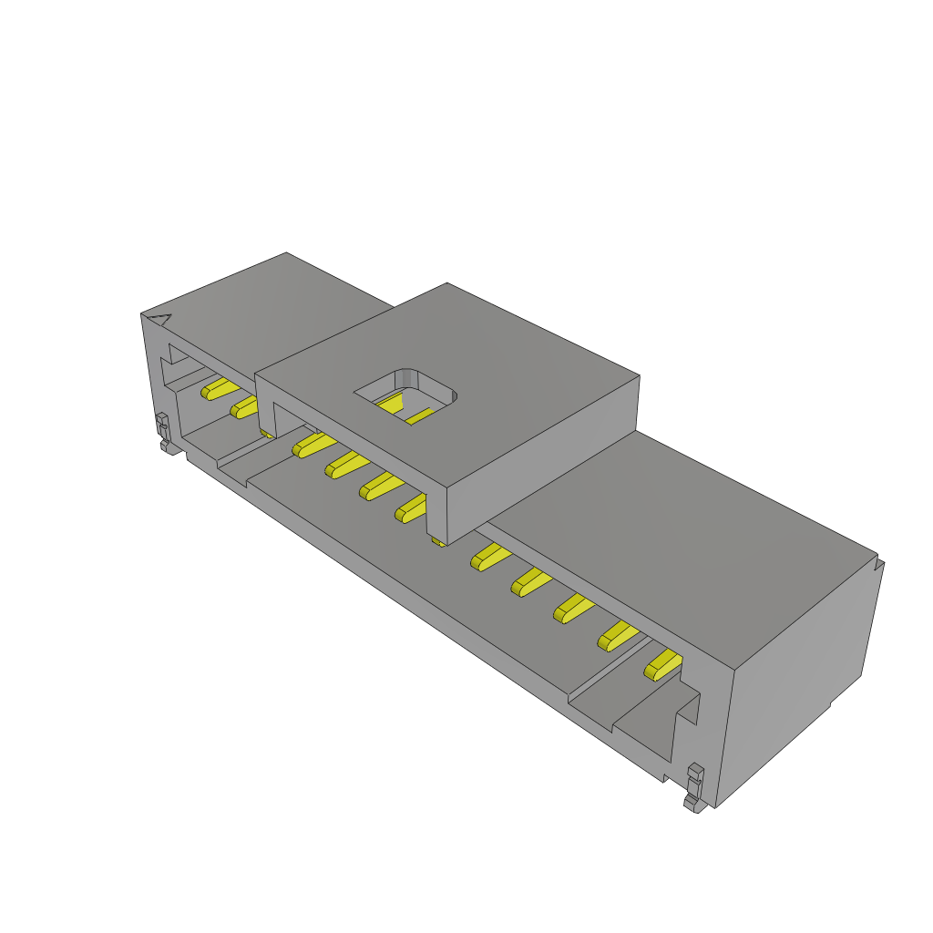 All Parts Power Products Batteries and Accessories Accessories Battery Housings-Cradles T1M-13-F-SH-L by Samtec