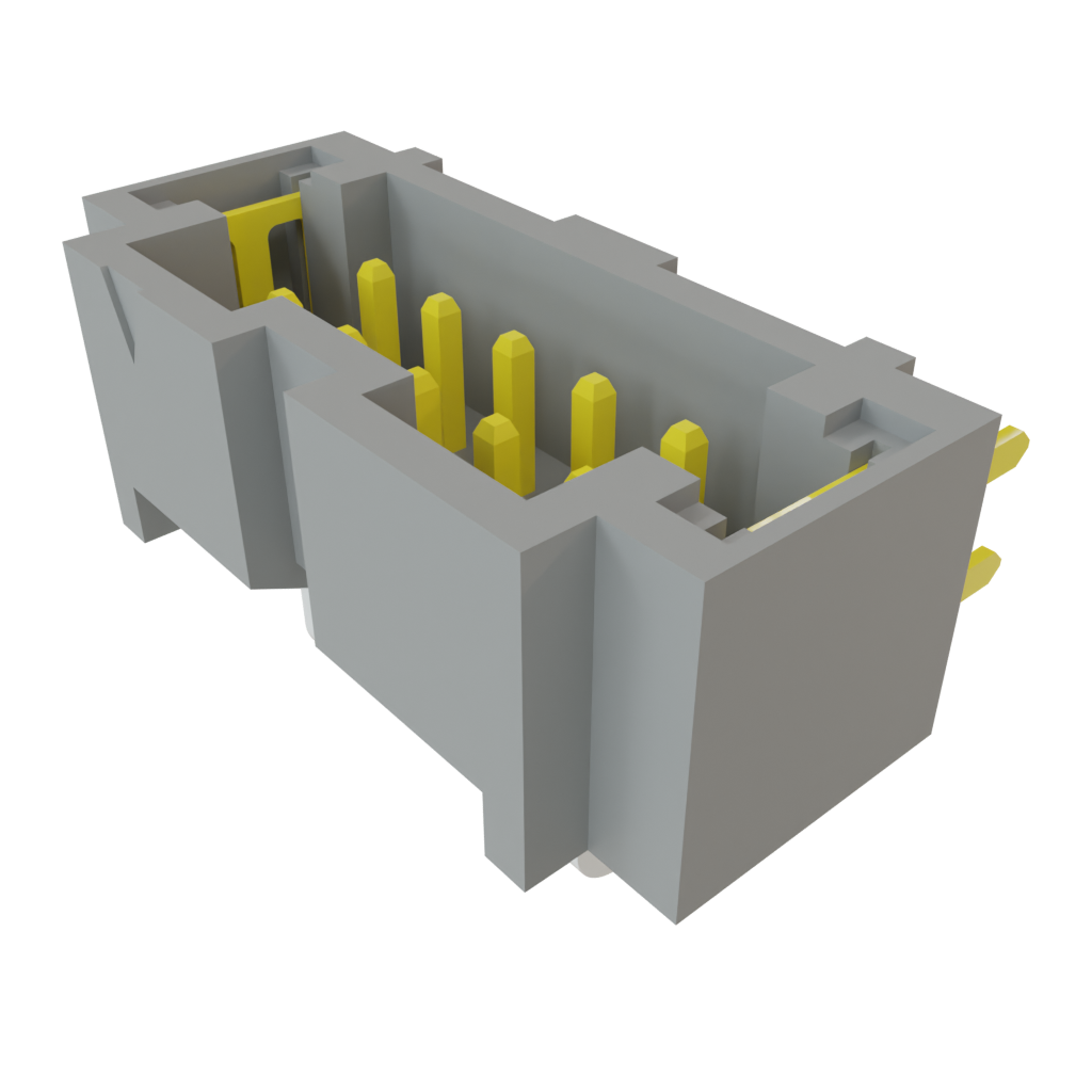 All Parts Connectors BTB Connectors T2M-105-01-L-D-RA-WT by Samtec