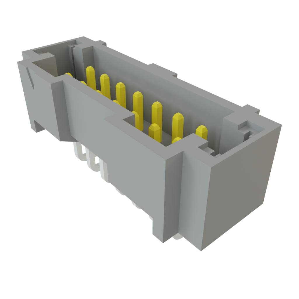 All Parts Connectors BTB Connectors T2M-107-01-L-D-RA by Samtec