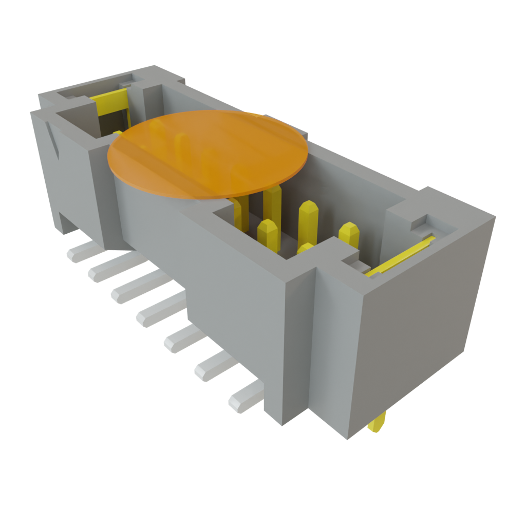 All Parts Connectors BTB Connectors T2M-107-01-L-D-SM-WT-K by Samtec