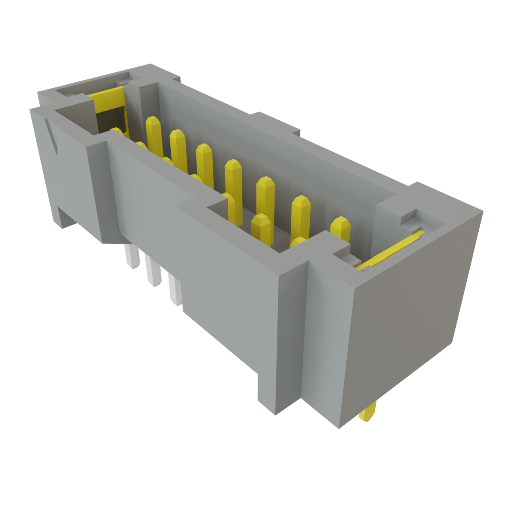 All Parts Connectors BTB Connectors T2M-107-01-L-D-TH-WT by Samtec