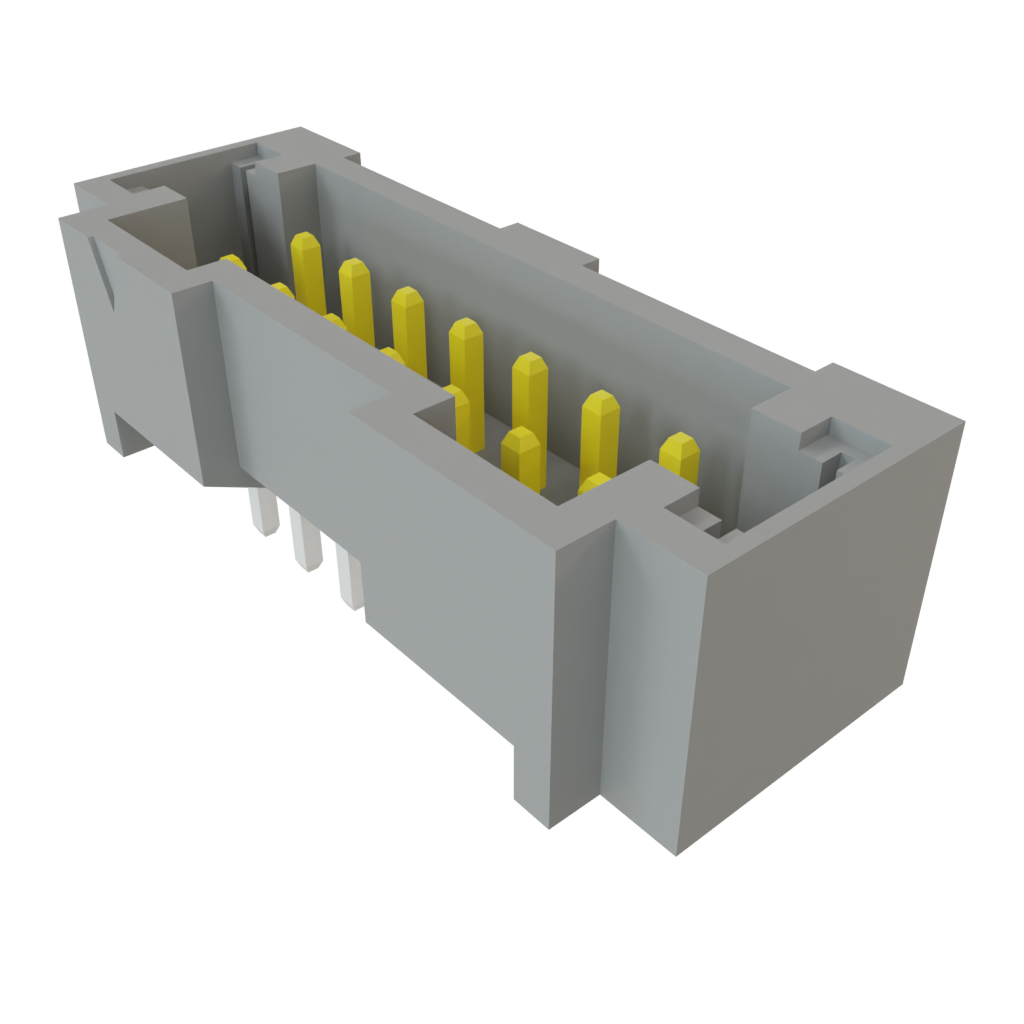 All Parts Connectors BTB Connectors T2M-107-01-L-D-TH by Samtec