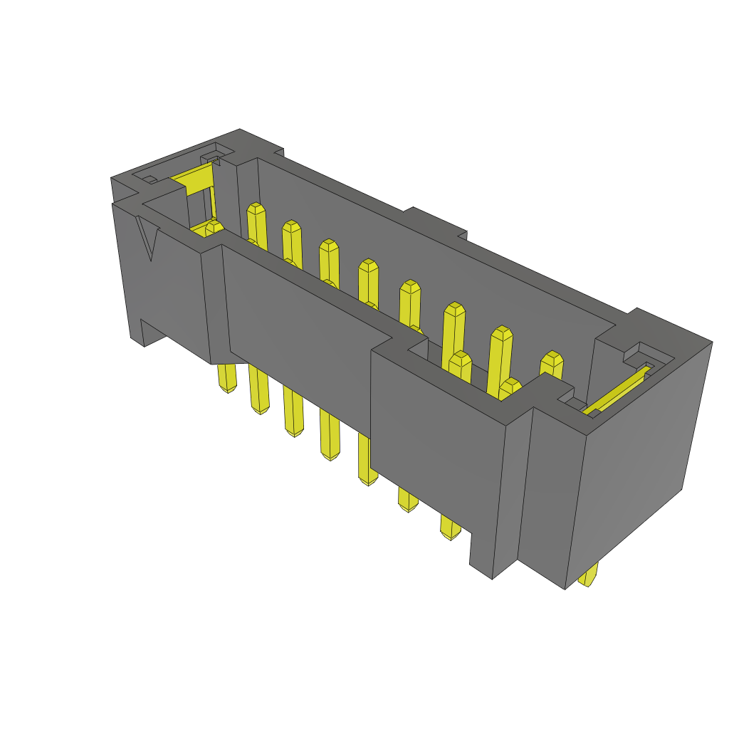 All Parts Connectors BTB Connectors T2M-108-01-L-D-TH-WT by Samtec