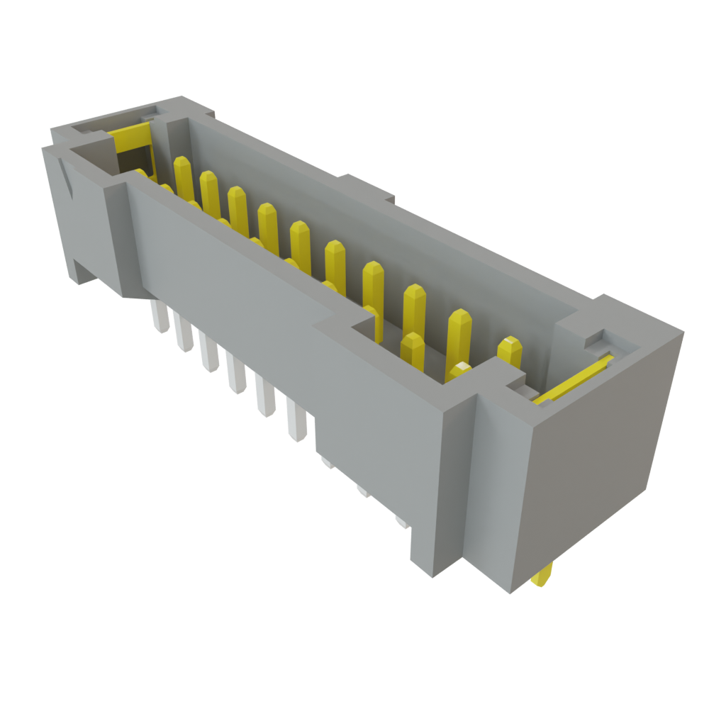 All Parts Connectors BTB Connectors T2M-110-01-L-D-TH-WT by Samtec