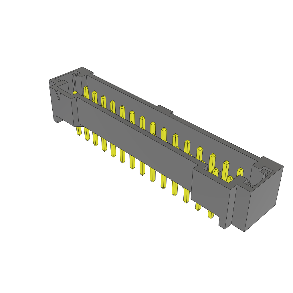 All Parts Connectors BTB Connectors T2M-115-01-S-D-TH by Samtec