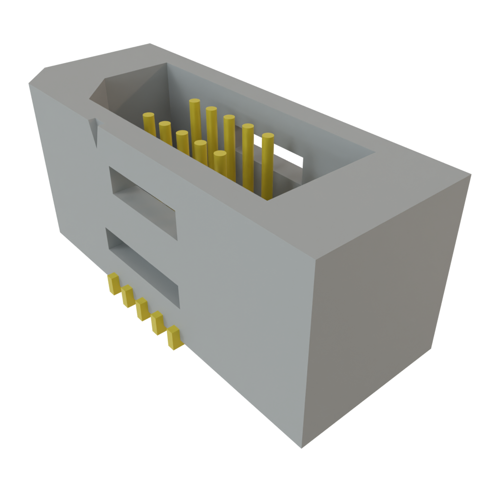 All Parts Connectors rugged connector TEM-105-02-03.0-H-D by Samtec