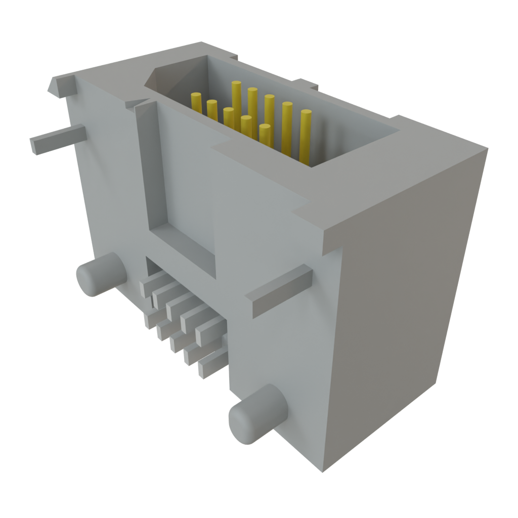 All Parts Connectors rugged connector TEM-105-02-DH1-F-D-A by Samtec
