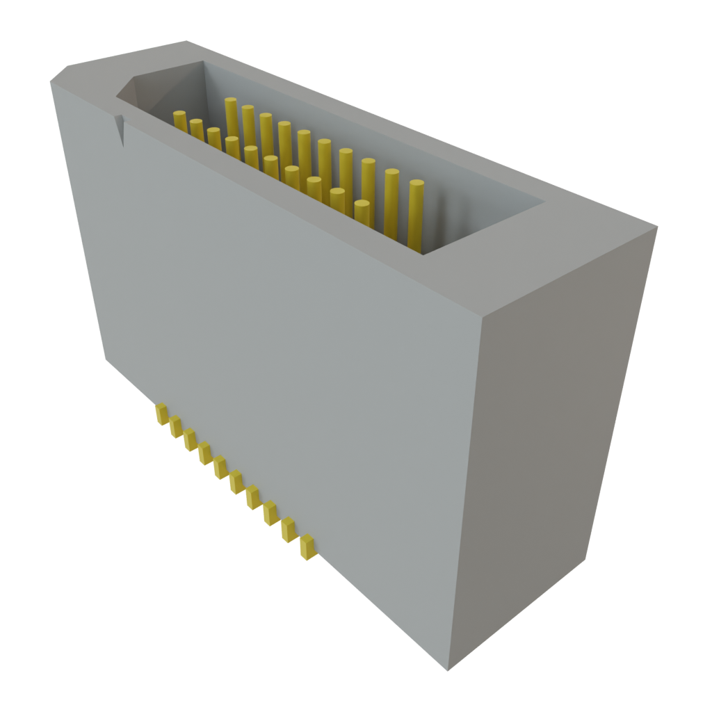 All Parts Connectors rugged connector TEM-110-02-07.0-H-D by Samtec