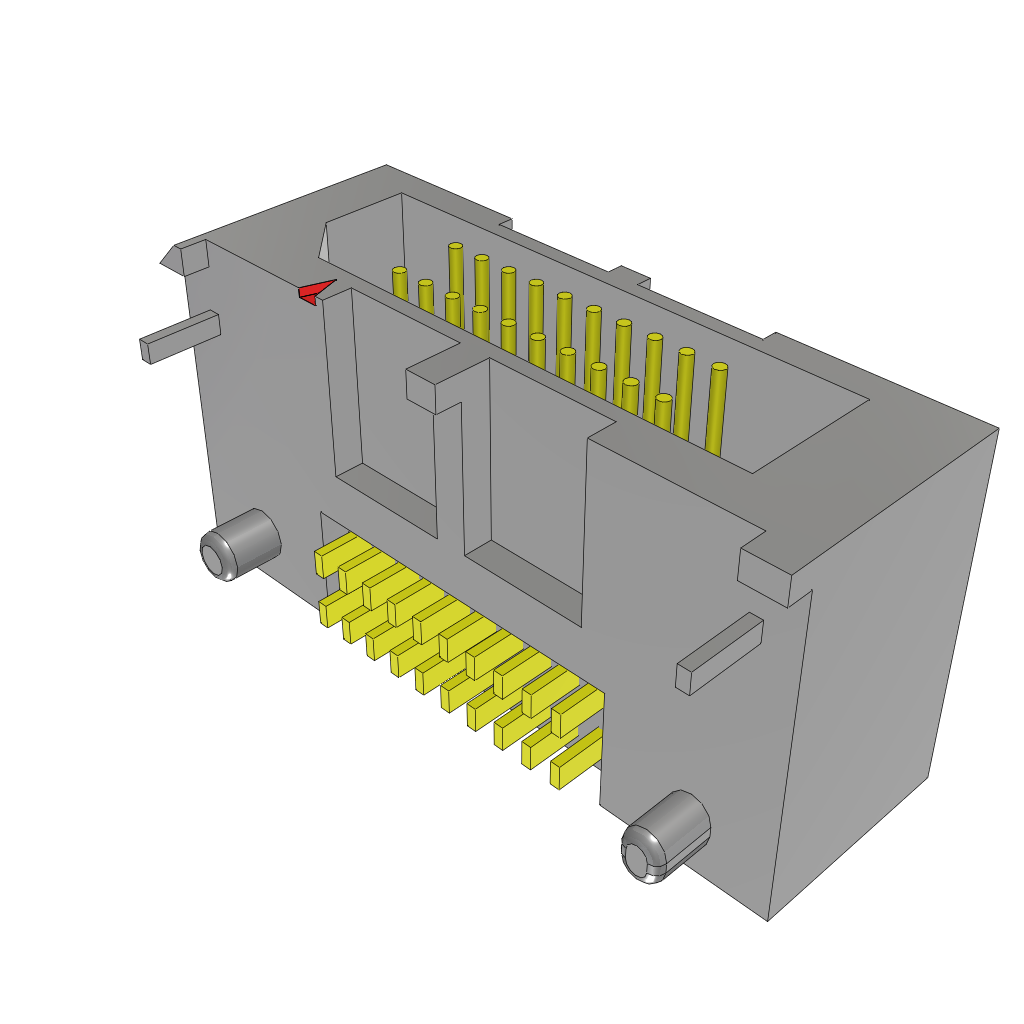 All Parts Connectors rugged connector TEM-110-02-DH1-L-D-A by Samtec